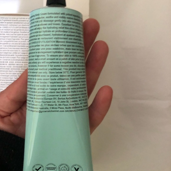 2 x Grown Alchemist Mandarin & Rosemary Leaf body cream 120ml - Picture 3 of 5